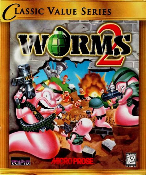 Worms 2 1997 Windows Box Cover Art Mobygames