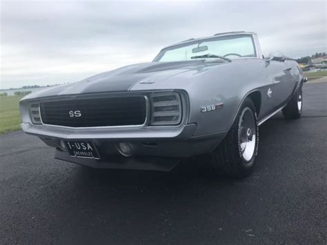 1969 Camaro Convertible True Rsss 396 375hp Matching Numbers For Sale