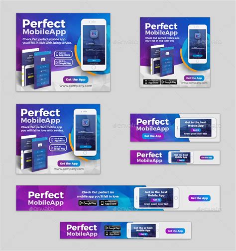 Mobile App Banners By Nurulabser Graphicriver