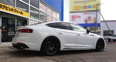 Audi Rs5 B9 White Bc Forged Hca163 Wheel Wheel Front