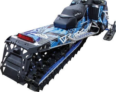 skinz burandt snowmobile rear bumper flat black 2015 2016 polaris axys chassis ebay