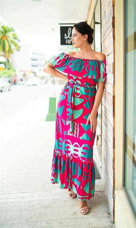 I Love This Dress Hawaiian Dresses Outfit Polynesian Dress Island Style Clothing