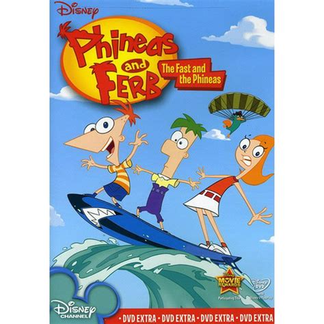 Phineas And Ferb The Fast And The Phineas Dvd