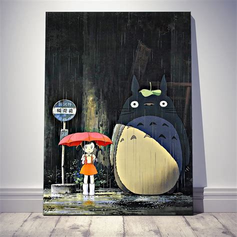 Buy Japanese Anime Hayao Miyazaki Canvas Print Home Wall Decor Studio