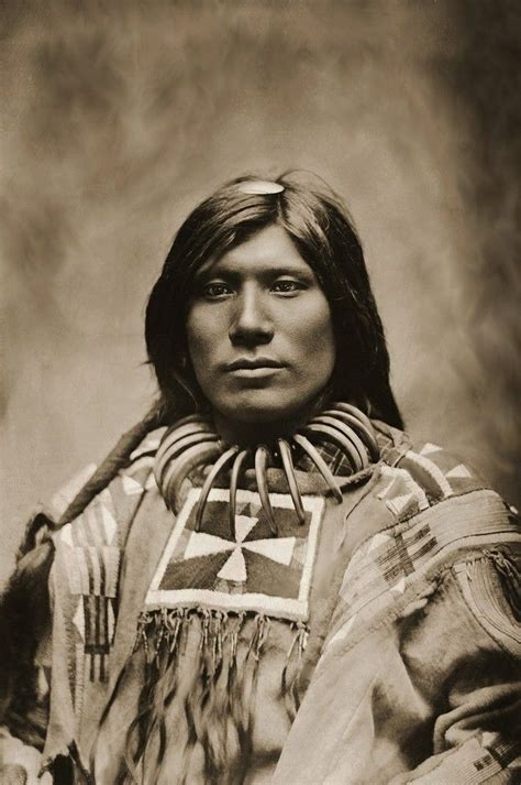 Scorched Lightning Assiniboine Member Of The Sioux Nation In