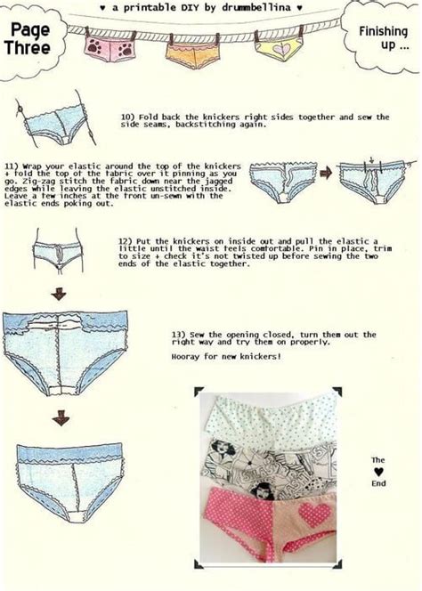 30 Free Underwear Tutorials And Patterns Sew Guide