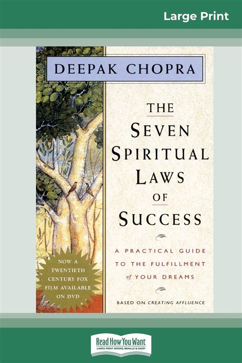 The Seven Spiritual Laws Of Success A Practical Guide To The Fulfillment Of Your Dreams The