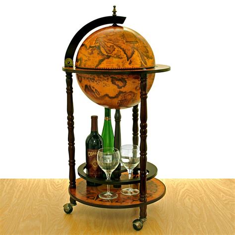 Small 16th Century Italian Replica Globe Bar 175 Diameter Globe