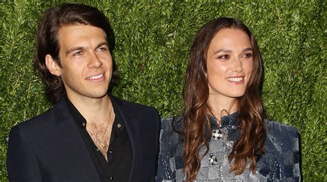 Keira Knightley Husband James Righton Are Color Coordinated For Chanel Event New York