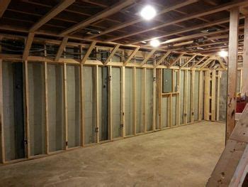 Cut and install the wall and ceiling plates. Basement Office/Media Room | Basement remodeling, Basement ...