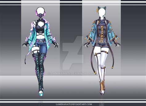 Adoptable Outfit Auction 85 86closed By Laminanati On Deviantart