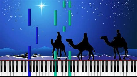 We Three Kings Of Orient Are Piano Tutorial And Sheet Music Pdf Youtube