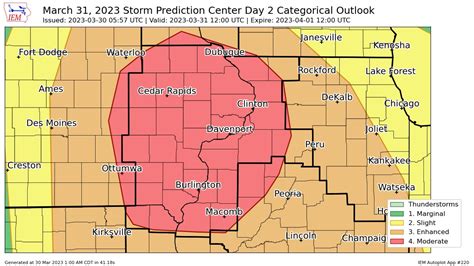 Bob Waszak On Twitter Spc Issues Day 2 Moderate Convective Risk At
