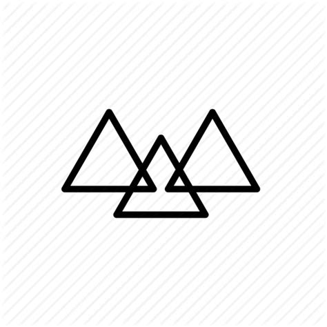Triangles Icon 283440 Free Icons Library