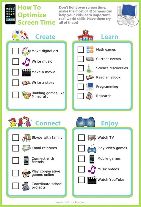 Get Organized With Picture Checklists For Kids The Trip Clip Screen