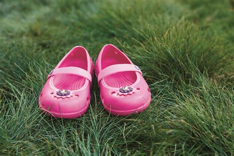 Pink Crocs Keeley Flats With A Cute Flower Charm Are The Perfect Way To