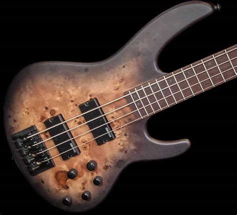 Esp Ltd D 4 Bass Guitar 2021 Black Natural Burst Satin Reverb