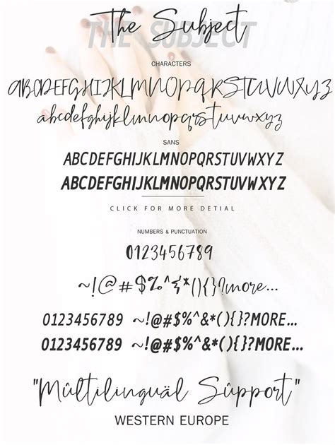 The Subject Font Duo 8 Qoutes Signature Fonts Contemporary Fonts