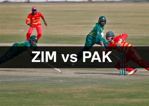 Zim Vs Pak 1st T20i Pakistan Won By 11 Runs Sports Big News