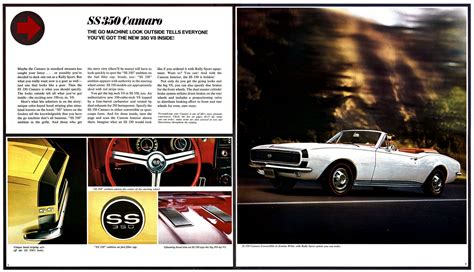 1967 Chev Camaro Brochure