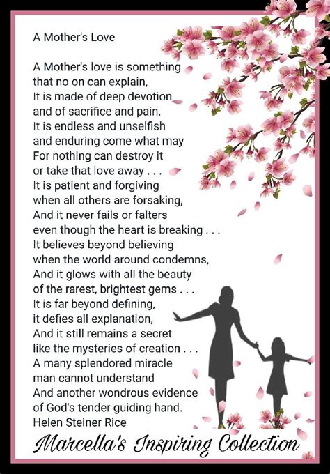 Pin By Jackie Steenkamp On Mama Mothers Day Poems Mothers Love Mom Quotes