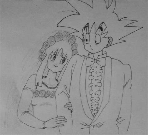 Goku Chi Chi Marriage By Finkler On Deviantart