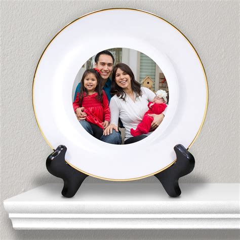 Picture Perfect Photo Ceramic Plate Picture Plate Tsforyounow