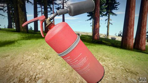 Remastered Fire Extinguisher Para Gta San Andreas