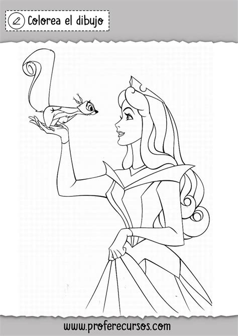 Princesas Disney Para Colorear