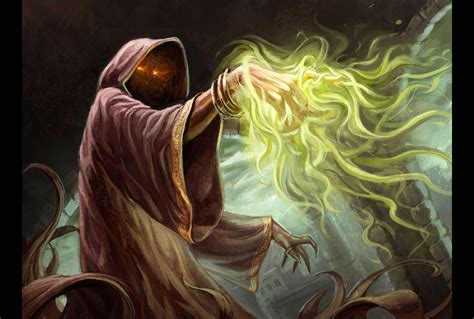 Fantasy Dark Wizard Revis 2d Digital Concept Art Fantasy