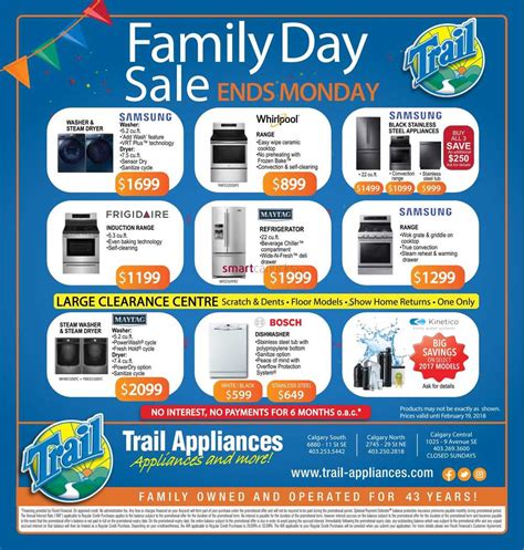 Get the inside scoop on jobs, salaries, top office locations, and ceo insights. Trail Appliances Canada Flyers