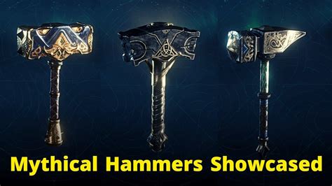 Ac Valhalla All Hammers Mythical Showcase All Hammers At Mythical