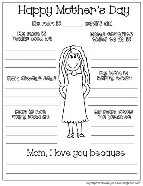11 Mother S Day Theme Worksheet Preschool Mothers Day Coloring Pages Mother S Day Activities