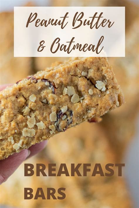 Breakfast Bar Recipe With Peanut Butter Recipe Breakfast Bars