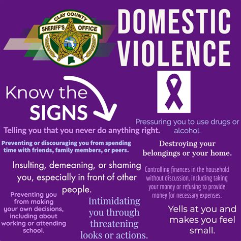 Domestic Violence Clay County Sheriffs Office