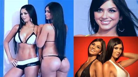 Beautiful Colombian Girls Davalos Twins Youtube