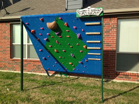 Backyard Climbing And Training Wall 7 Steps With Pictures