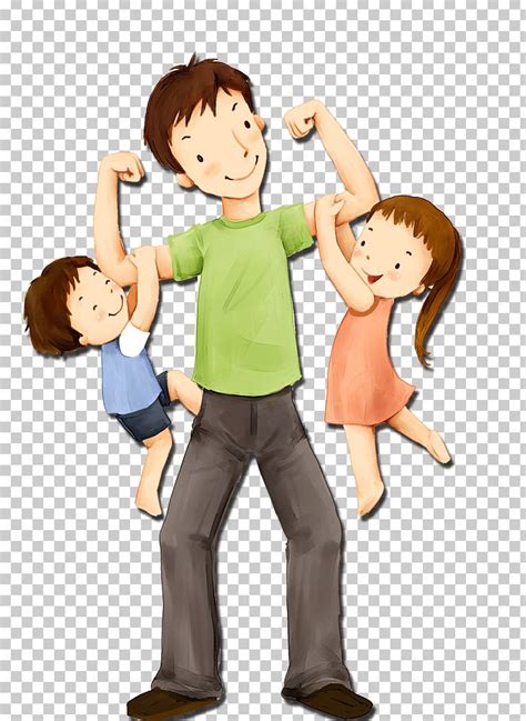 Fathers Day Sunday Child Illustration Png Clipart Arm Boy Cartoon
