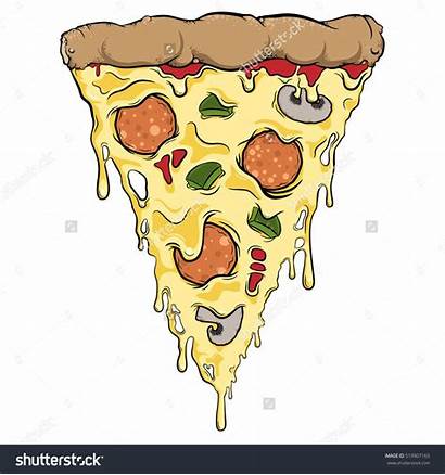 Pizza Cheese Slice Dripping Toppings Salvato Shutterstock