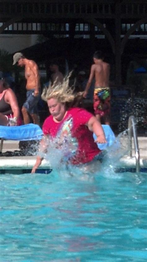 Mama June Honey Boo Boos Mom Splashes Into Pool Photo Huffpost