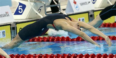 Windsor Native Kylie Masse Heading Into Womens 100 Back Final As Top Seed Swimming World News