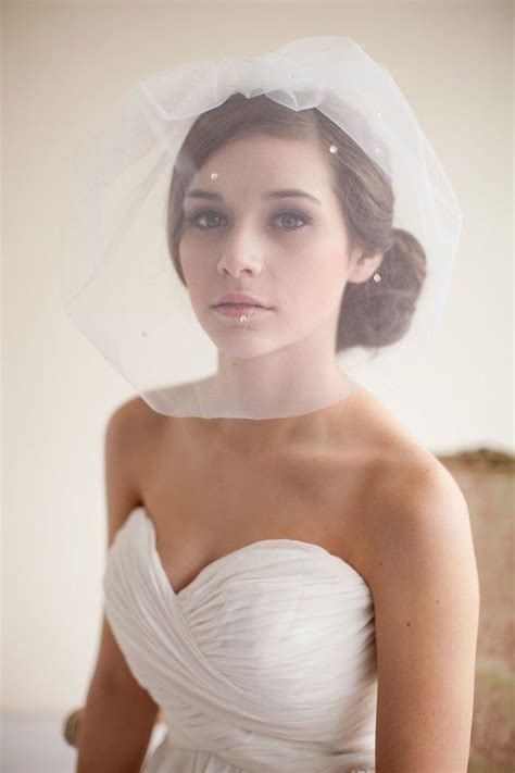Lovely Blusher Veils Mywedding Bridal Veils And Headpieces Wedding