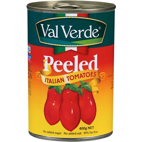 Val Verde Italian Tomatoes Peeled 400g Woolworths