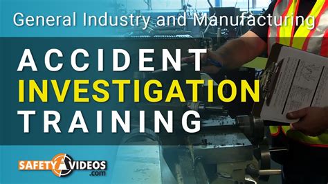 Accident Investigation Training From Youtube