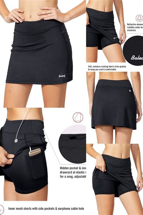 Baleaf Womens Athletic Skorts Lightweight Active Skirts With Shorts
