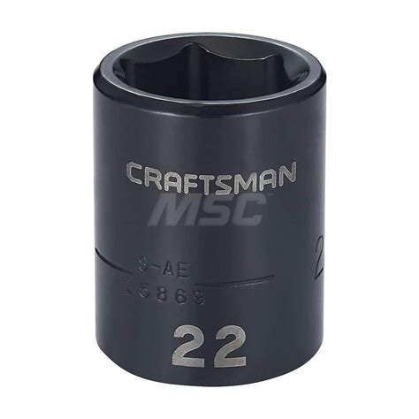 Craftsman Impact Sockets Drive Size 12 Size Mm 220000 Type