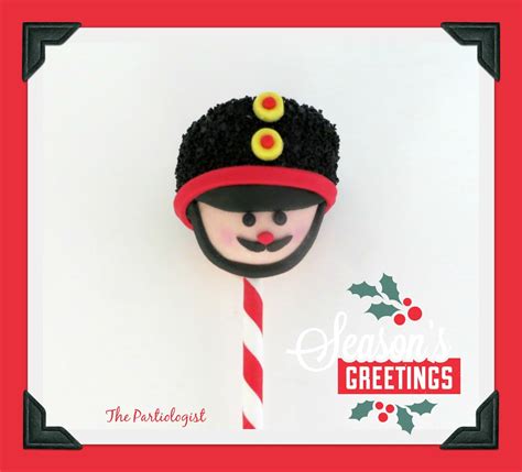 The Partiologist Toy Soldier And Drum Cake Pops