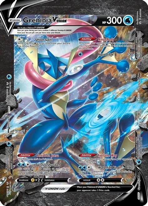 Greninja Mewtwo Zacian V Union Special Collection Revealed