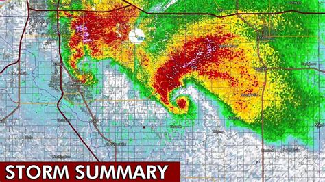 41923 Norman Oklahoma Tornadoes Storm Summary Damage Tracks Youtube