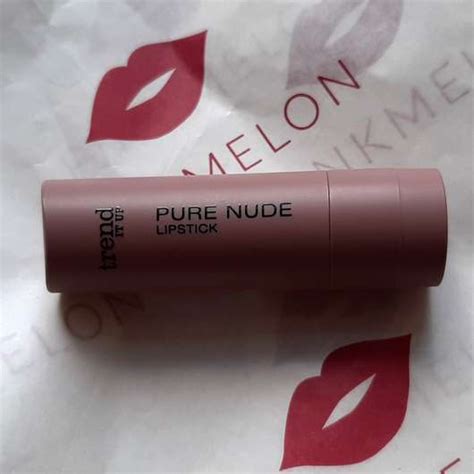 Test Lippenstift Trend IT UP Pure Nude Lipstick Farbe 040 Pinkmelon